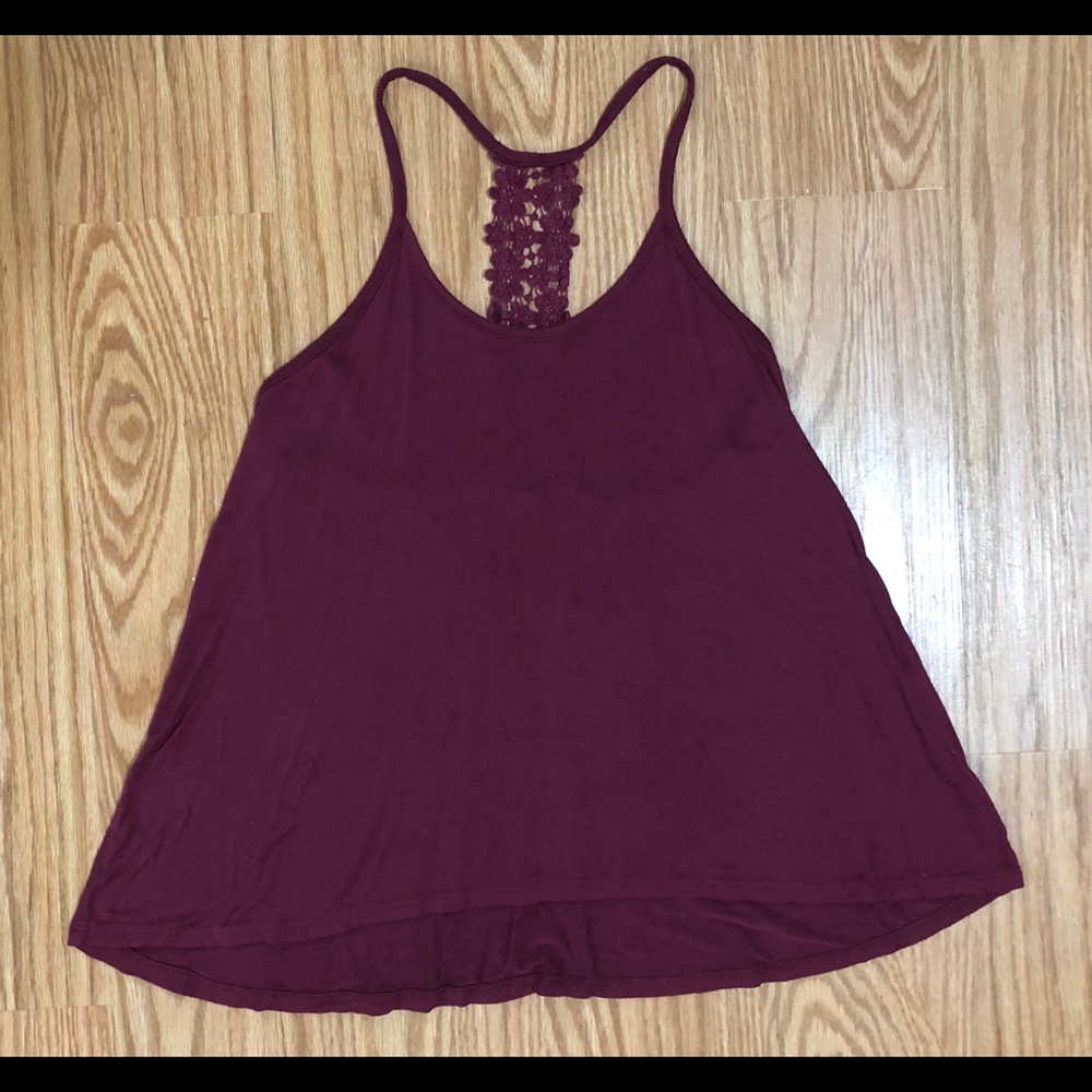 Women’s Macramé Racerback Tank Top